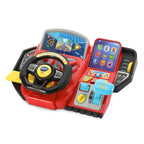 VTech Race & Discover Driver™ | Interactive Kids Driving Toy with Steering Wheel, Gear Shift & Game Screen | 20 Educational Games, Racetracks & Town Adventures | Ages 3–6