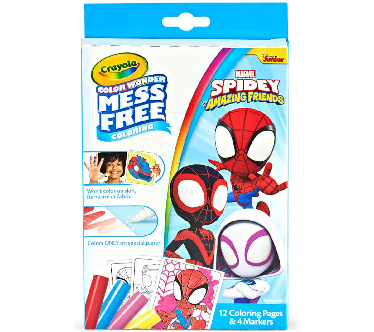 Crayola - Color Wonder Mini Box Set, Spidey & His Amazing Friends | The reusable box is perfect for storage and travel, ensuring a colorful adventure anytime, anywhere | great for ages 3 and up.