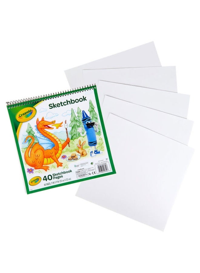 Crayola Spiral-bound sketchbook