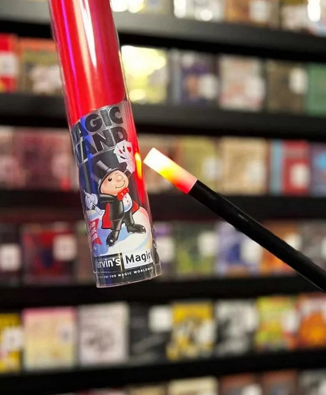 Marvin’s Magic Light Up Magic Wand for Kids | Illuminating Magician Wand Toy | Interactive Magic Accessory for Pretend Play & Performances | Ages 6+