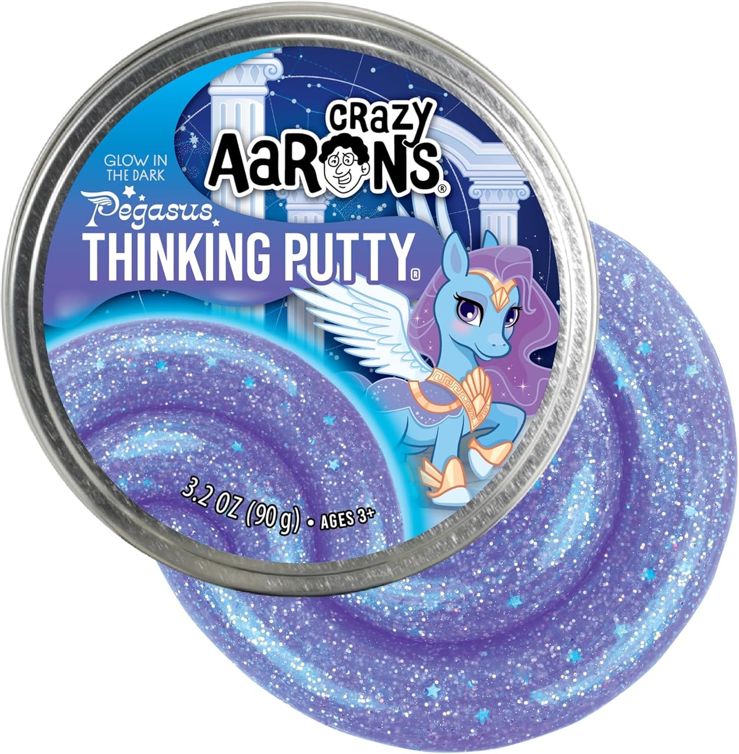 Pegasus - Full Size 4" Thinking Putty Tin