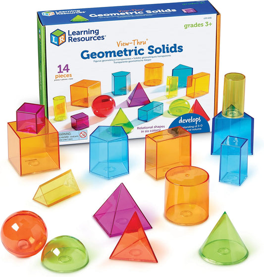 View-Thru® Geometric Solids (Set of 14)