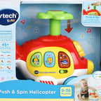 PUSH & SPIN HELICOPTER