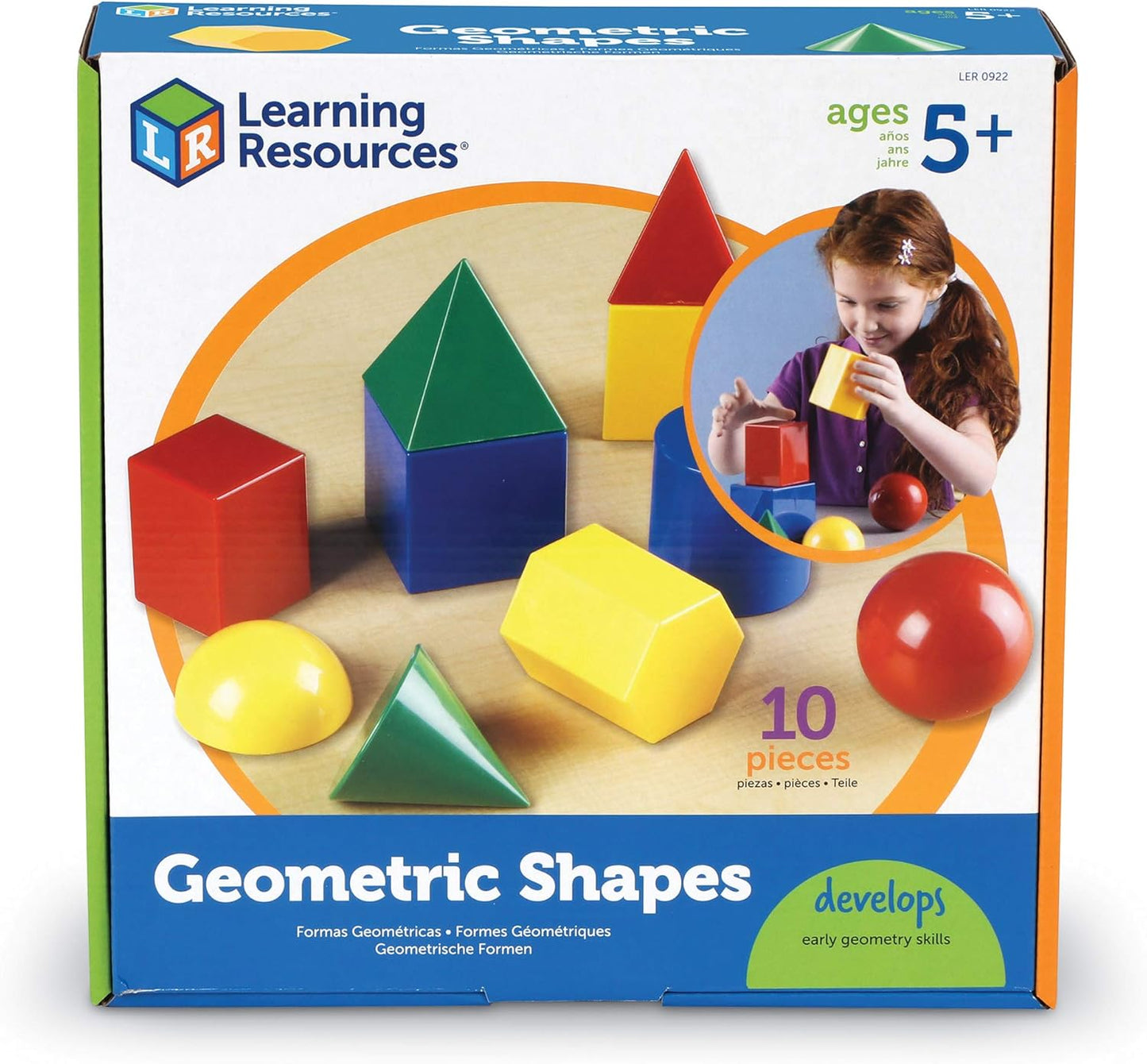 Large Plastic Geometric Shapes