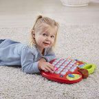VTech - ABC Learning Apple | Excellent Toddler Toy for Kids 2+ Years, Toddler Tablet with A-to-Z Alphabet and Time | 8 Learning Modes, Multiple Tunes | Red