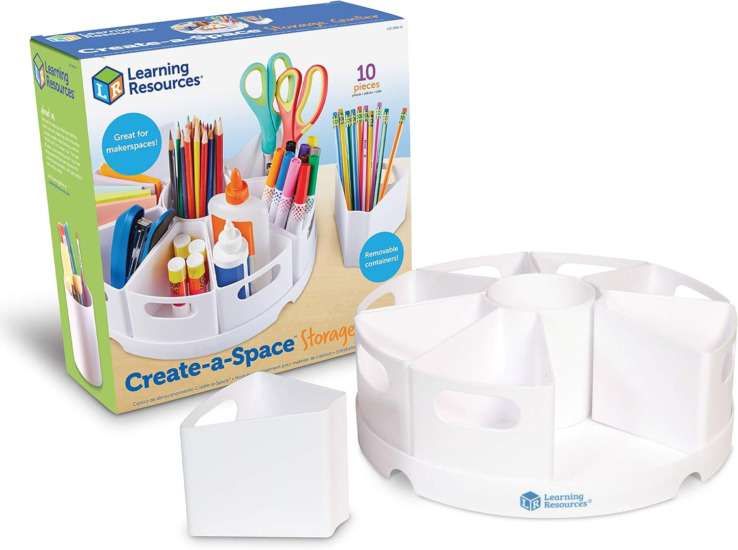 LR-CREATE-A-SPACE™ STORAGE CENTRE - WHITE