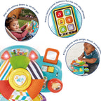 VTech Baby Beep Beep Driver – Interactive Steering Wheel Toy with Lights, Sounds, Buttons & Textures | Educational Toy for Babies 3–24 Months+