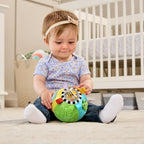 VTech Animal Discoveries Ball – Interactive Learning Toy for Babies | Light-Up Musical Activity Ball with Sounds, Textures & Shapes | Develops Motor Skills, Colors & Animal Recognition