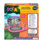 VTech Dora More to Explore Learning Laptop – Interactive Bilingual Educational Toy, English & Spanish, QWERTY Keyboard, Games for Kids 3–6 Years