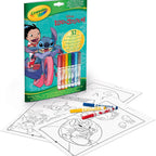 Crayola Lilo & Stitch Activity & Colouring Book – 32 Fun Pages with 7 Washable Mini Felt-Tip Pens | Creative Art Set for Kids | Perfect Gift for Boys & Girls Ages 3+