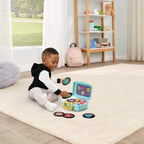Vtech - My 1st Record Player - Multicolour | Double-sided records feature 5 different music styles with animal friends singing cool songs | Suitable ages 12+ up