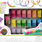 Crayola Creations Bead Laboratory Set – 2500-Piece Jewelry Making Kit for Girls | DIY Bracelet & Necklace Craft Set, Creative Gift for Kids Ages 8+