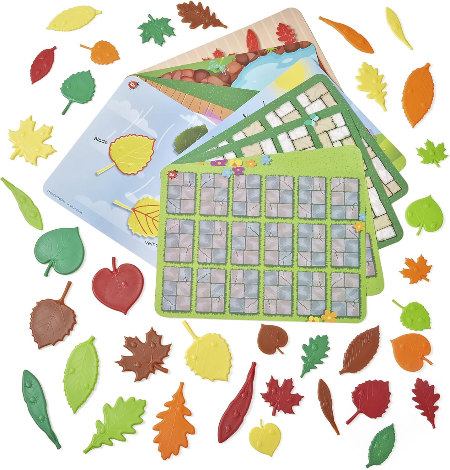 Sensory Leaves Math Activity Set