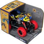D-Power - Pullback Stunt Doodle Motorcycle, Red | No Batteries Needed, Fun for All Ages | 3+