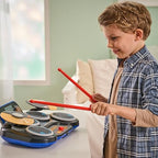 Vtech - KIDI DJ DRUMS Light up kit with Bluetooth® and Audio Port - Multicolour | Kidi drum create your own music | Suitable for ages 5 + up