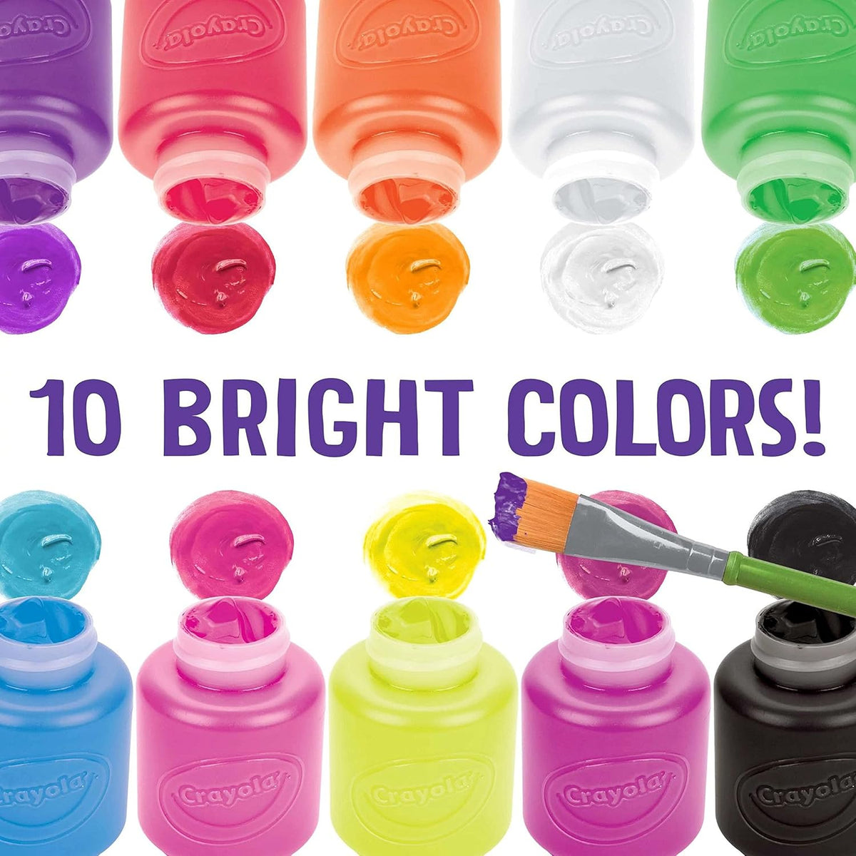 10 ct.  2-oz. Neon Paint Set