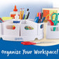LR-CREATE-A-SPACE™ STORAGE CENTRE - WHITE