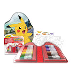 CRAYOLA - Case with Colours & Stickers Pokémon, Felt Pen Set, Colouring Pages, Stickers, 45 Pieces, Creative Gift for Children from 5 Years