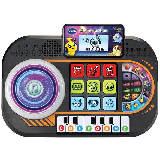 VTech Mix It Up DJ Mixer | Interactive Music Toy with Sounds, Games & Recording | Piano Keys, Turntable & Light Effects | Kids DJ Toy for Creative Play