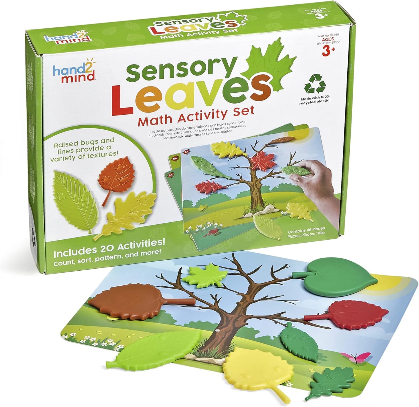 Sensory Leaves Math Activity Set