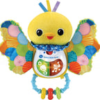 VTech Baby Rattle & Shake Birdie, Sensory Toy with Music, Sounds, Colours, Lights, Interactive Gift for Boys & Girls 3, 6, 12, 18 Months +, English Version