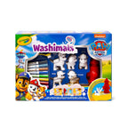 Crayola - Washimals Paw Patrol Activity Kit with 5 Baby Animals, 8 Washable Felt Tips, Bath with Shower, Small Brush, Game and Gift for Children, from 3 Years