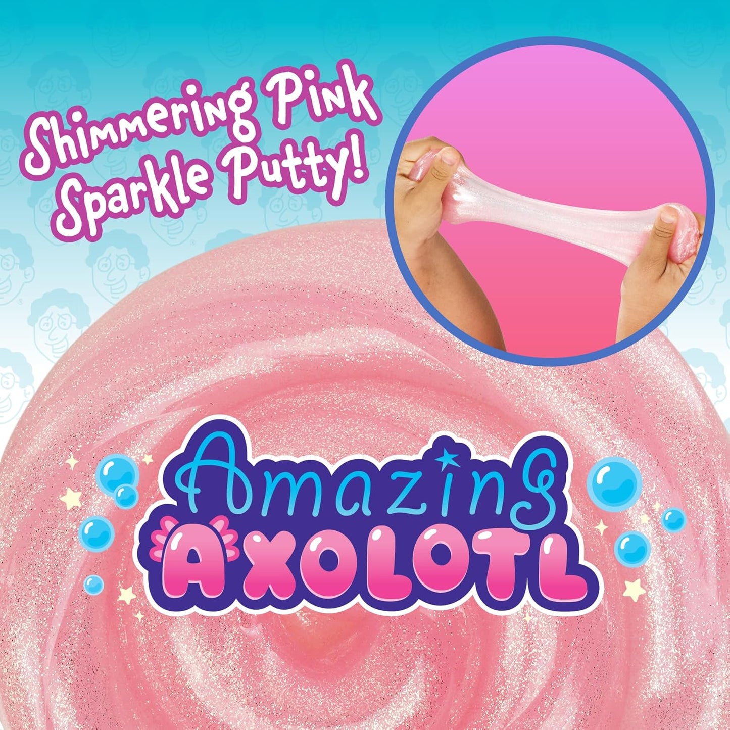 Amazing Axolotl - Full Size 4" Thinking
Putty Tin
