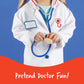 Learning Resources Doctor Play Set, Doctor Kit for Kids, Pretend Play, Imagination Play, 3 Pieces, Ages 3+