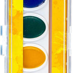 Crayola Artista II Watercolors Set – 8 Classic Washable Colors with Paintbrush | Non-Toxic Kids Paint Set for Art, Crafts & School Projects, Ages 3+