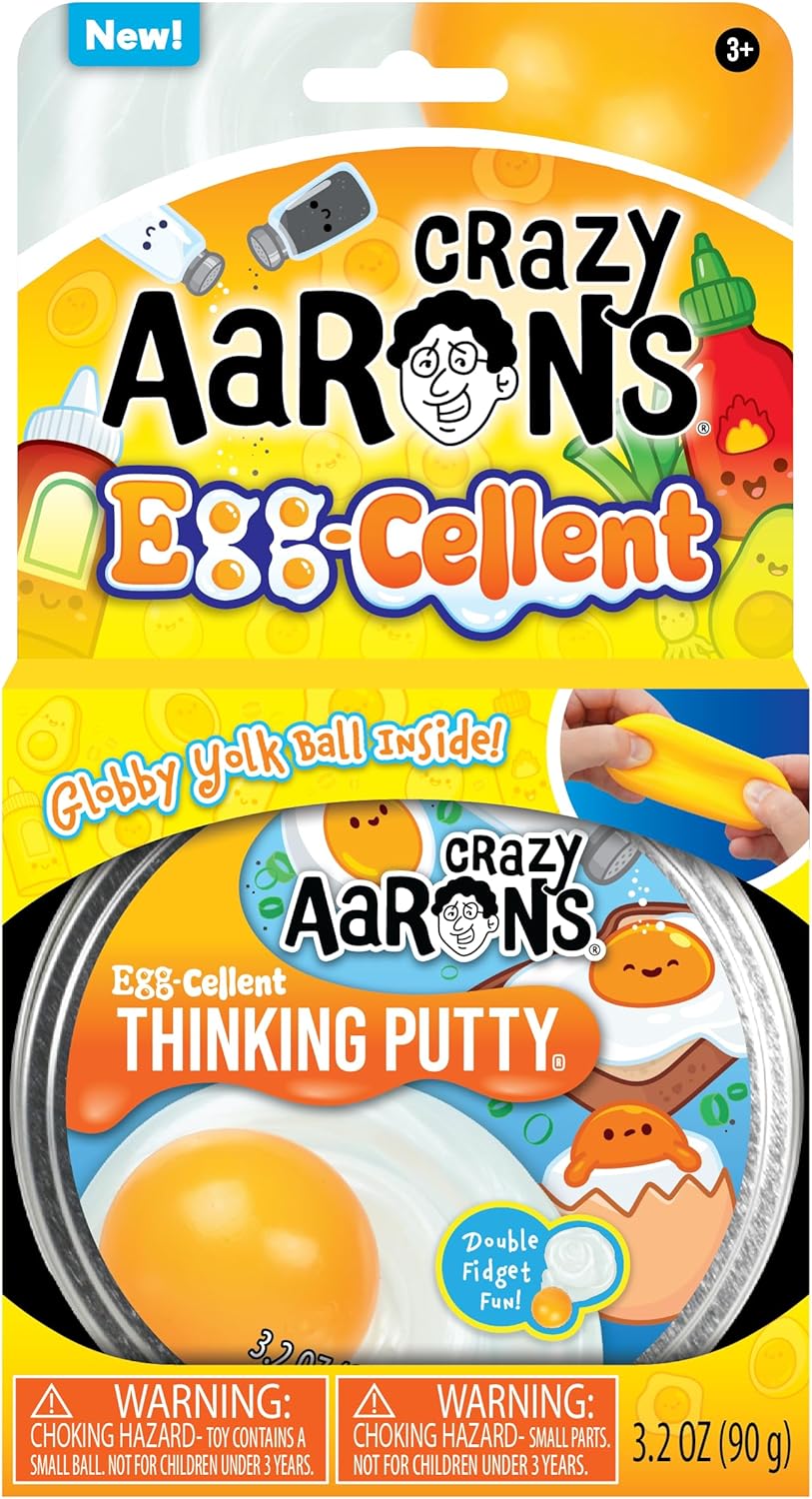 Eggcellent - Full Size 4" Thinking Putty
Tin