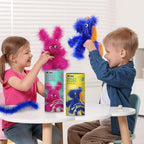 Avenir - Crazy Fuzzy Bouncing Bunny Craft Kit – Fun Hands-On DIY Project for Kids | Creative Educational Activity for Self-Esteem, Learning & Play