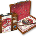CRAYOLA - Harry Potter Magic Briefcase Creative Set with 30 Activity Sheets, Velvet Art, Stickers, Mini Pencils and Magic Wand, for Children from 3 Years