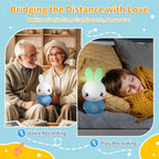 Alilo - Honey Bunny, G6 – Blue | With over 60 popular nursery rhymes and bedtime stories | Night Light for Kids, Rechargeable | 10 M+