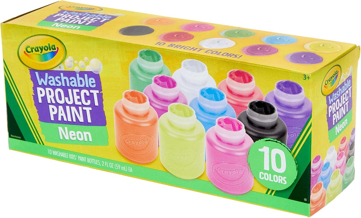 10 ct.  2-oz. Neon Paint Set