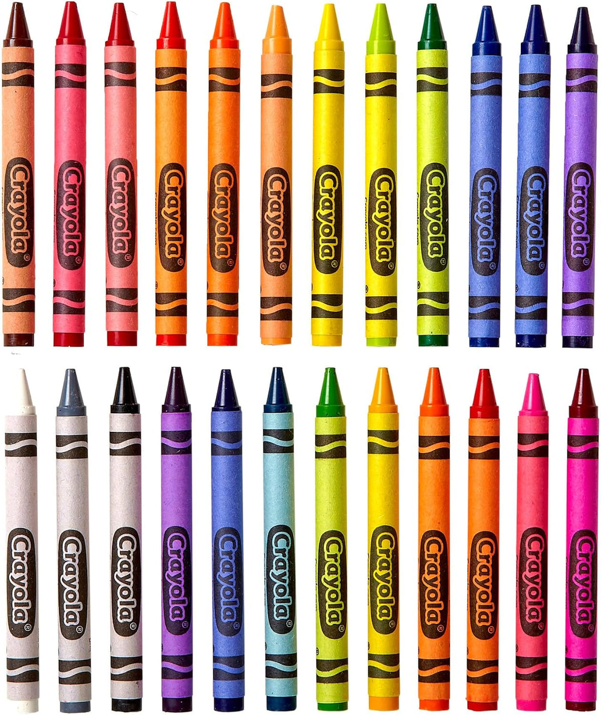 24 ct. Crayons - Peggable