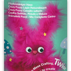 Avenir - Crazy Fuzzy Bouncing Bunny Craft Kit – Fun Hands-On DIY Project for Kids | Creative Educational Activity for Self-Esteem, Learning & Play