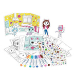 CRAYOLA - Color Wonder, Gabby's Dollhouse Stain Free Gift Set, Rich Content with Markers, Coloring Pages, Stickers and More, Ages 3