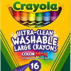 16 Ct. Ultra-Clean Washable Large Crayons