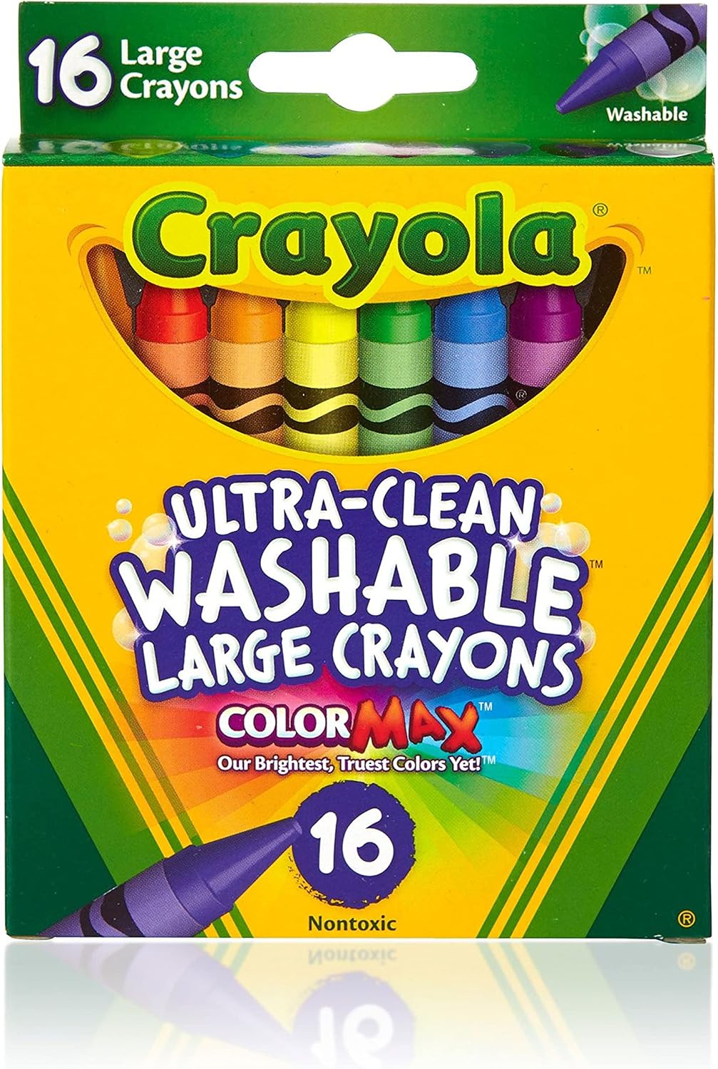 16 Ct. Ultra-Clean Washable Large Crayons