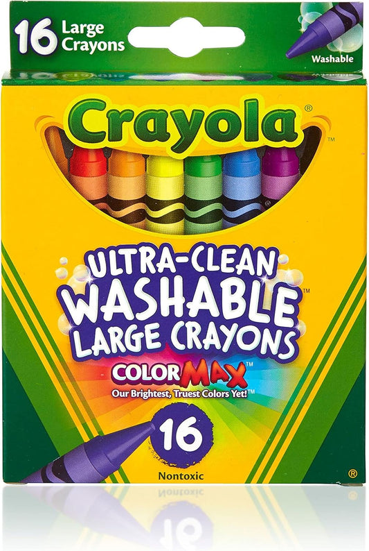 16 Ct. Ultra-Clean Washable Large Crayons