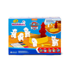 Crayola - Washimals Paw Patrol Activity Kit with 5 Baby Animals, 8 Washable Felt Tips, Bath with Shower, Small Brush, Game and Gift for Children, from 3 Years