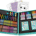 CRAYOLA - Inspiration Art Case, Gabby's Dollhouse Coloring Set, Ideal for Drawing and Coloring, 115 Pieces, Markers, Pencils and Pens