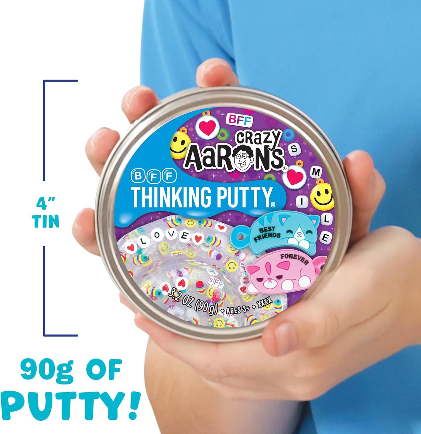 BFF - Full Size 4" Thinking Putty Tin