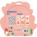 Avenir - Puffy Sticker Dino Multicolor |  activity for kids | Perfect work of art to keep for room decoration or to give as a gift | ages 3+
