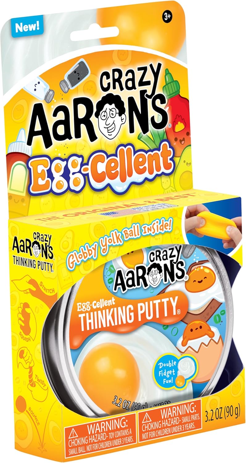 Eggcellent - Full Size 4" Thinking Putty
Tin