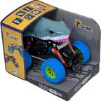 D-Power - PullBack Crazy Shark Truck | No Batteries Needed, Fun for All Ages | 3+