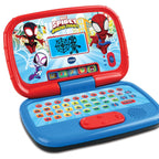 VTech Spidey and His Amazing Friends On-The-Go Learning Toy - Interactive Handheld Educational Game with LCD Screen, 5 Learning Games, Shapes, Numbers & Patterns, Travel Toy with Bag Clip, Gift for Kids Ages 3, 4, 5+ Years