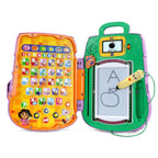 VTech Dora Got Your Back Learning Backpack – Interactive Educational Toy, Bilingual English & Spanish, Writing Board & Games for Kids 3+ Years