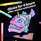 Crayola Canvas 20x20cm – Underwater |The canvas features underwater-themed designs that can spark creativity and serve as a source of inspiration for young artists | Ages 3+
