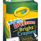 8 ct. Dry-Erase Crayons, Brights, Large Size